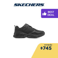 Skechers สเก็ตเชอร์ส รองเท้าเด็กผู้หญิง รองเท้าผ้าใบ Girls Dynamic Dash Tardy Time Shoes - 302615L-BBK Back to School, Lightweight, Machine Washable