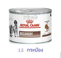 (12 กระป๋อง) Royal Canin recovery 195 g อาหารสำหรับสุนัข และแมว พักฟื้น