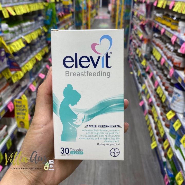 elevit-breastfeeding-วิตามินสำหรับคุณแม่ให้นมบุตร-30แคปซูล