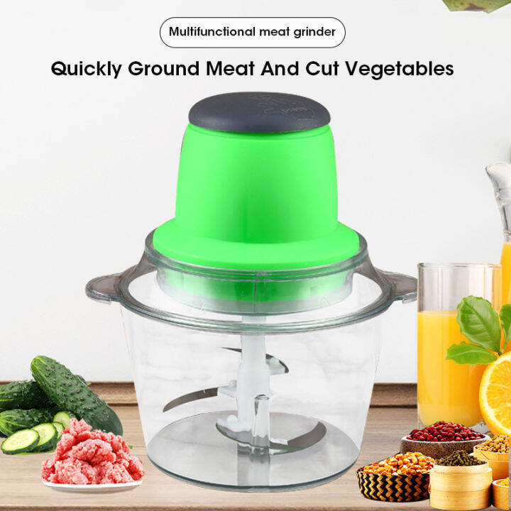 Niye 2L Electric Meat Grinder Chopper Food Processor Hand Blender Mixer