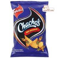 ตอติญาอบกรอบ รสบาร์บีคิว Twisties Chachos BBQ Bonanza Tortilla Corn Chip 60g.