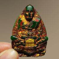 หลวงปู่ทวดพิมพ์นั่งฐานดอกบัวเนื้อหยกเขียว,เครื่องราง,Amulets