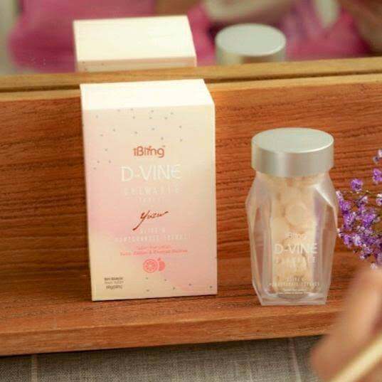D vine collagen asli Devin collagen permen candy isi 60 butir d vine
