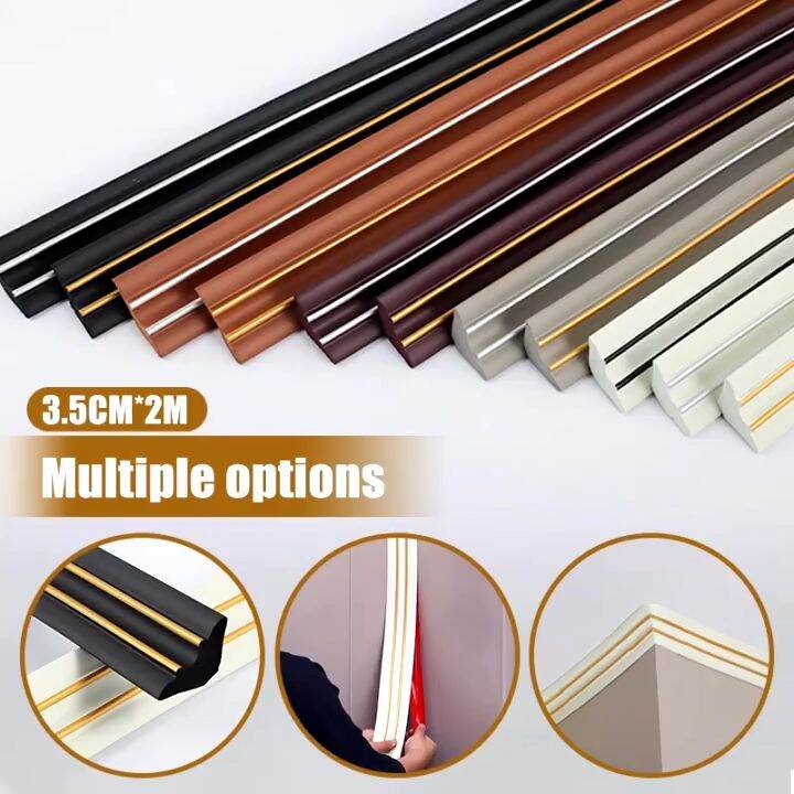 Waterproof Wall Corner Angle Line Ceiling Top Corner SelfAdhesive Angle Line Wall Decor Strip