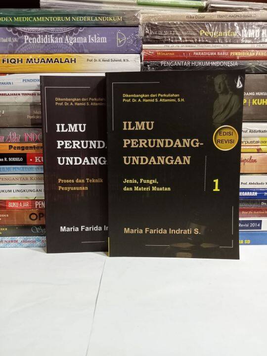 Buku Ilmu Perundang-Undangan 1&2 Edisi Revisi - Maria Farida Indrati S ...