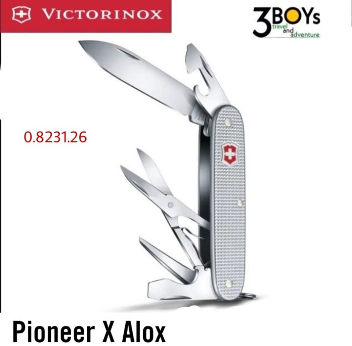 มีด-victorinox-รุ่น-pioneer-alox-มีด-pioneer-swiss-army-รุ่นแรกที่มาพร้อมกรรไกร