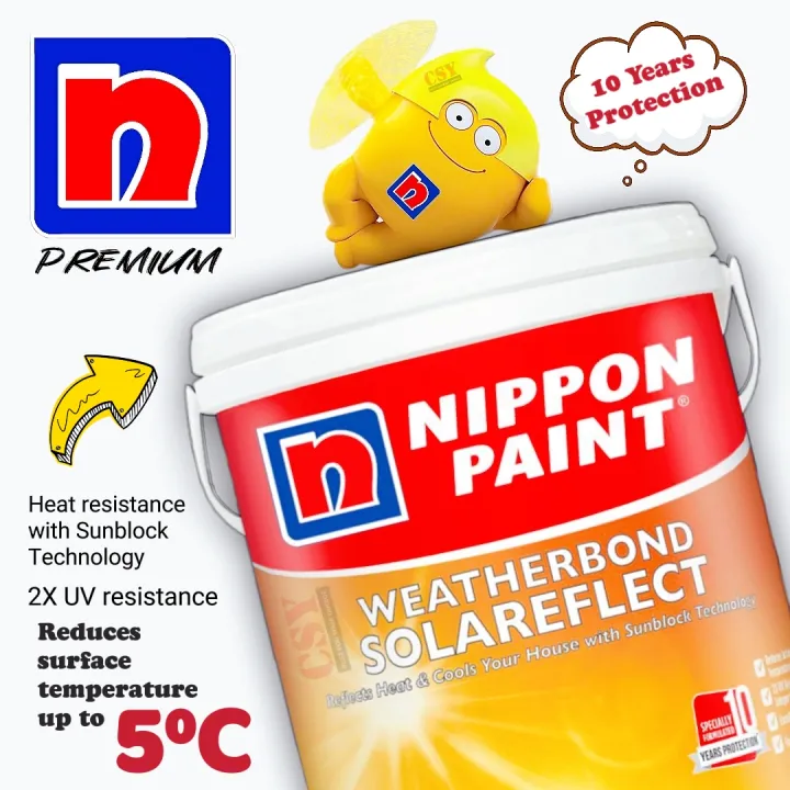 Nippon Paint Weatherbond Solareflect 5Liter Lazada