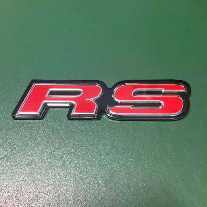 Acrylic Emblem Logo Sticker for Honda Car Emblem Logo ' RS ' | Lazada