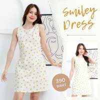 Byjutha : Smiley Dress เดรสสั้นแขนกุด