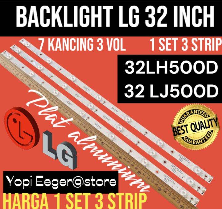 BACKLIGHT TV LCD LED LG 32 INCH 32LH500D-32LJ500D BACKLIGHT TV LG ...