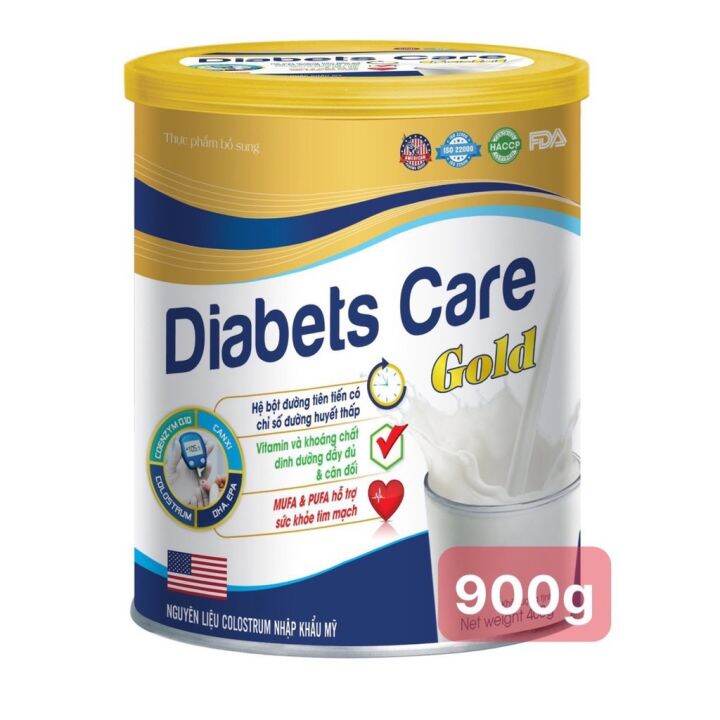 [ Hộp 900g] Sữa tiểu đường DIABETS CARE GOLD dinh dưỡng cho người