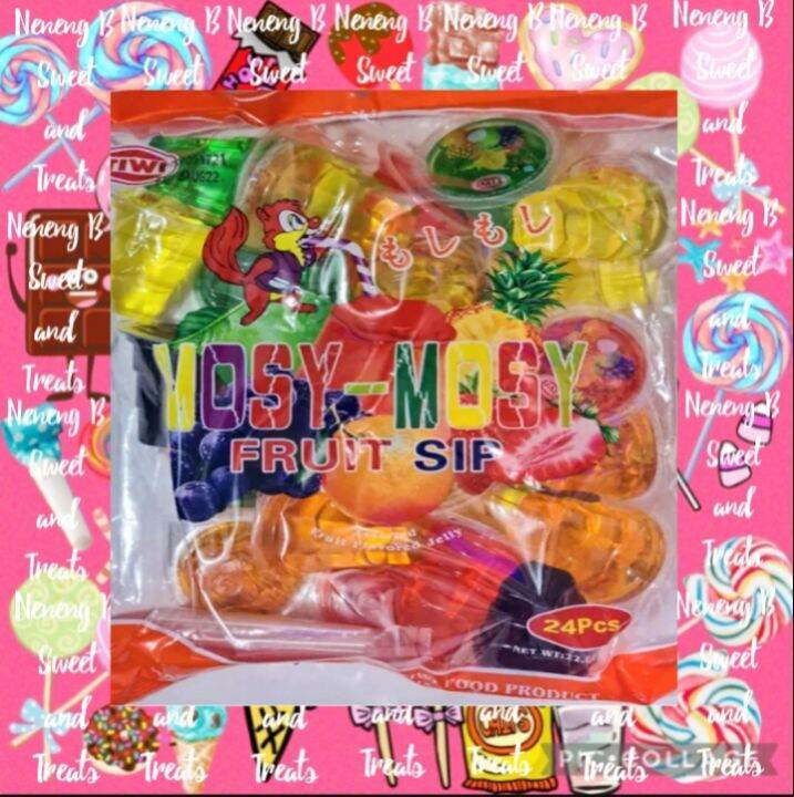 Mosy Mosy Fruit Sip Jelly Drink Candy 24PCS/Pack Lazada PH