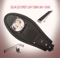 SOLAR LED STREET LIGHT COBRA 30W + STAND (1998)