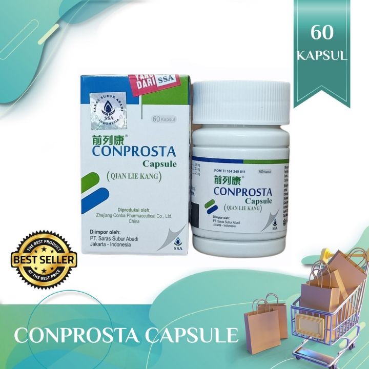 Conprosta Qian Lie Kang Capsule 60 Prostat Lazada Indonesia