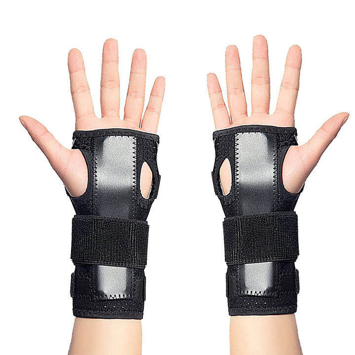 1pc New Carpal Tunnel 2 Wrist Brace Support Sprain Forearm Splint Band ...