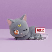 ลูน่า เซเลอร์มูน Pretty Guardian Sailor Moon Fluffy Puffy ~Luna~ (Ver. B) (Luna Sleeping with One Eye Open) by Banpresto