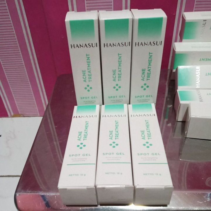 HANASUI ACNE TREATMENT SPOT GEL | Lazada Indonesia