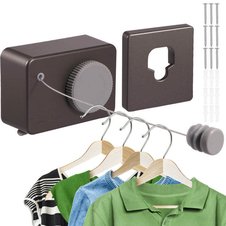 Retractable Clothesline 4.2M Long Non Sagging Outdoor Clothes Line