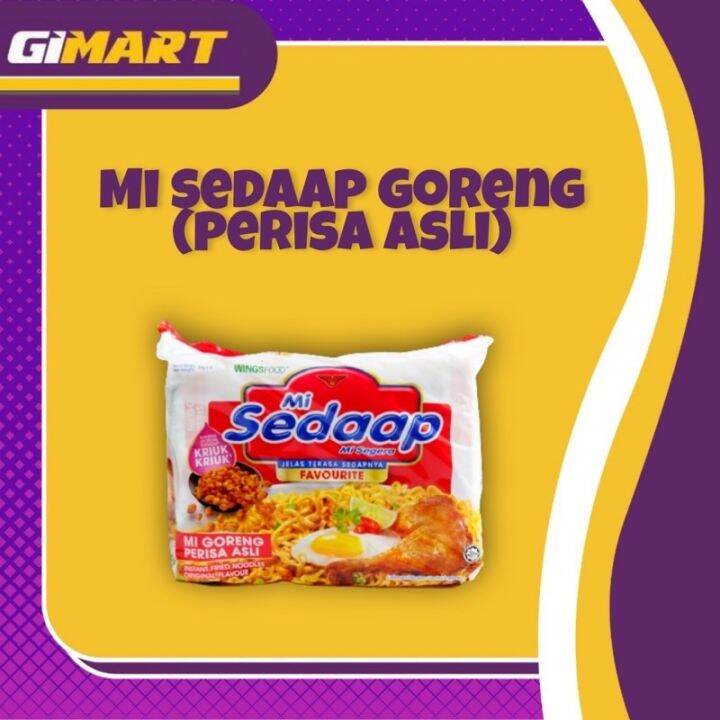 Mi Sedaap Goreng Asli Pcs Lazada