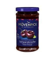 (Free shipping) Mövenpick Gourmet Fruhstuck  Schwarzkirsche Black Cherry spread 250 g แยม แบล็คเชอรี่ ตรา มูเวนพิค 250 กรัม