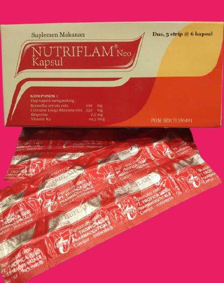 NUTRIFLAM NEO 30 TABLET VITAMIN SENDI/MULTIVITAMIN/MINERAL/ANTIOKSIDAN