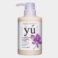 ?YU Shampoo Lotus Soothing (แชมพูสูตรสมุนไพรดอกบัว)
สำหรับสัตว์เลี้ยงผิวแพ้ง่าย
Exp.30/11/2023