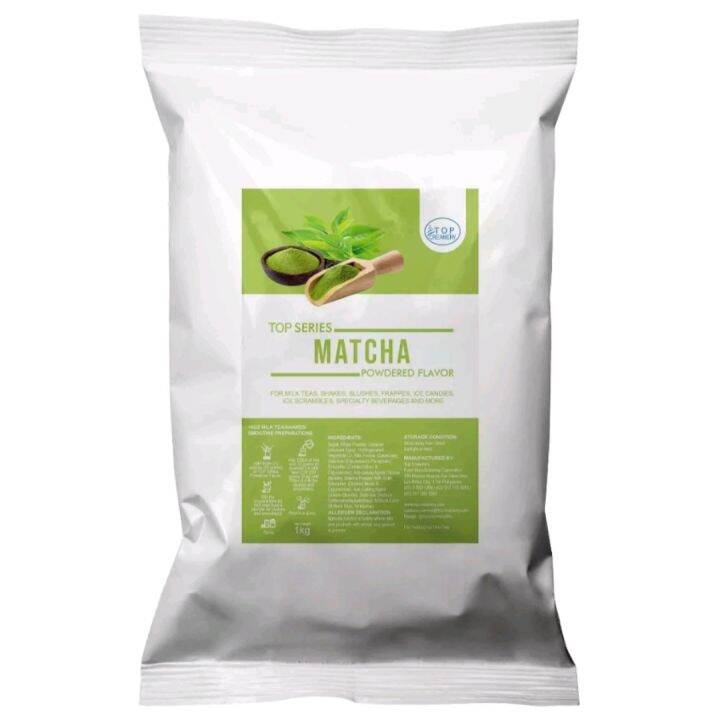 Top Creamery Matcha Powdered Flavor 1kg Lazada PH