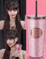 แก้ว Starbucks Blackpink เพชรสีชมพู พร้อมส่ง ไปพร้อมกล่อง ?✅?