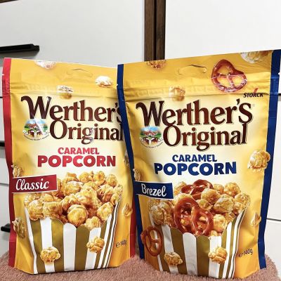 Werther’s Original Caramel Popcorn เวอร์เธอร์คาราเมลป๊อปคอร์น 140g