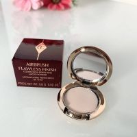 Charlotte Tilbury Airbrush Flawless Finish Setting Powder 0.8g ขนาดทดลองไซร์จิ๋ว ความกว้างของตลับ 3.5 cm