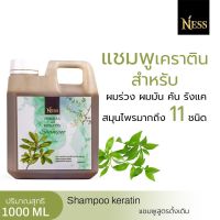 Ness แชมพูสูตรดั้งเดิม 1แกลอน ปริมาณ 1000ml ลดผมร่วง ลดรังแค ชะลอหงอก