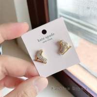 ✨ของแท้100%✨ ต่างหู Kate spade Kate Snow Day Ice Skate Stud Earrings  Style No. KA215