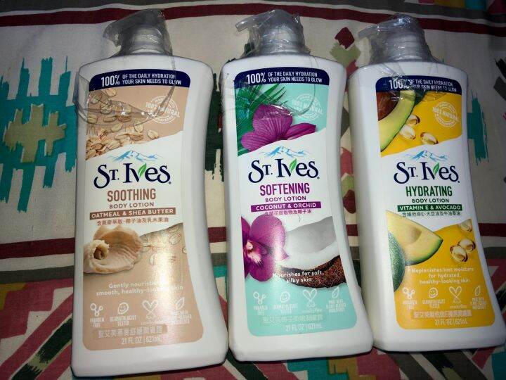 St. Ives Body Lotion 621ml Lazada PH
