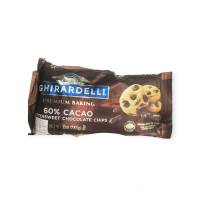 Ghirardelli 60%Cacao Bittersweet Chocolate Chips 283g.ช็อคโกแลต สำหรับแต่งหน้าขนม 283กรัม