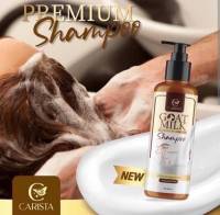 แชมพูเคราตินนมแพะ 100มล./1 ขวด GOAT MILK PREMIUM SHAMPOO พร้อมส่ง??✨