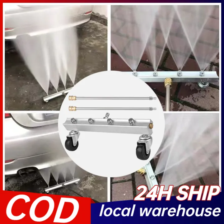 Stainless steel High Pressure Washer Under Car Undercarriage Cleaner