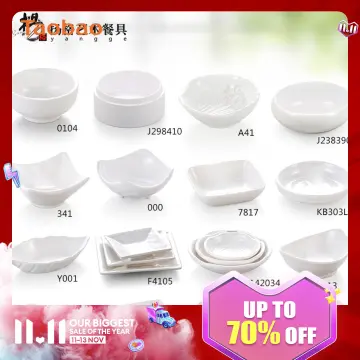 100pcs Square White Paper Plates Disposable Tableware Plate Dishes For  Fruit Cake Dessert Snacks Food Festival