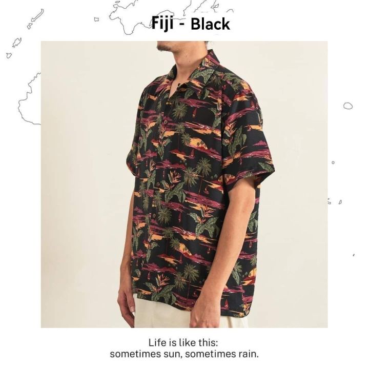 shirtoria-ลาย-fiji-เสื้อเชิ้ตฮาวาย-เสื้อเชิ้ตแขนสั้นฮาวาย-เสื้อเชิ้ตแขนสั้น-noniron