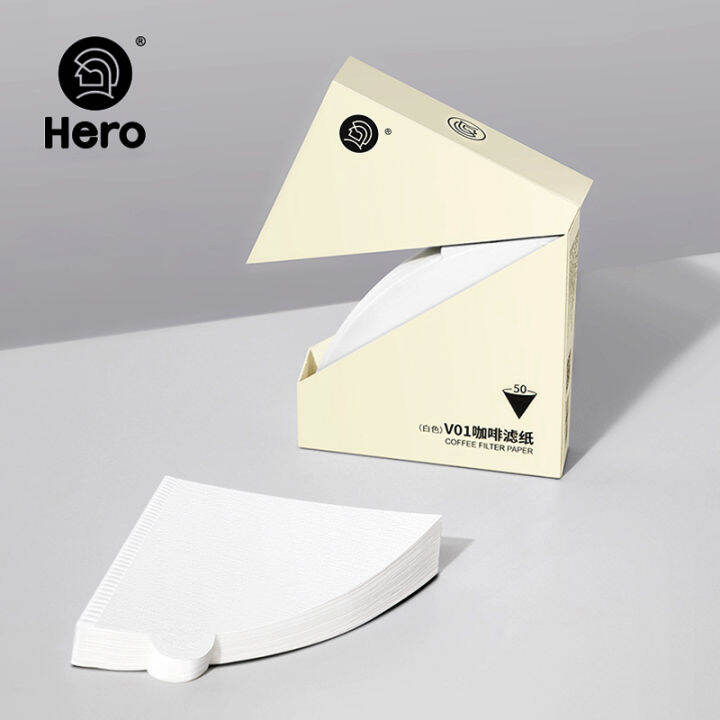 Hero Coffee Filter Paper V60 DripType Hand Coffee Pot Filter Paper