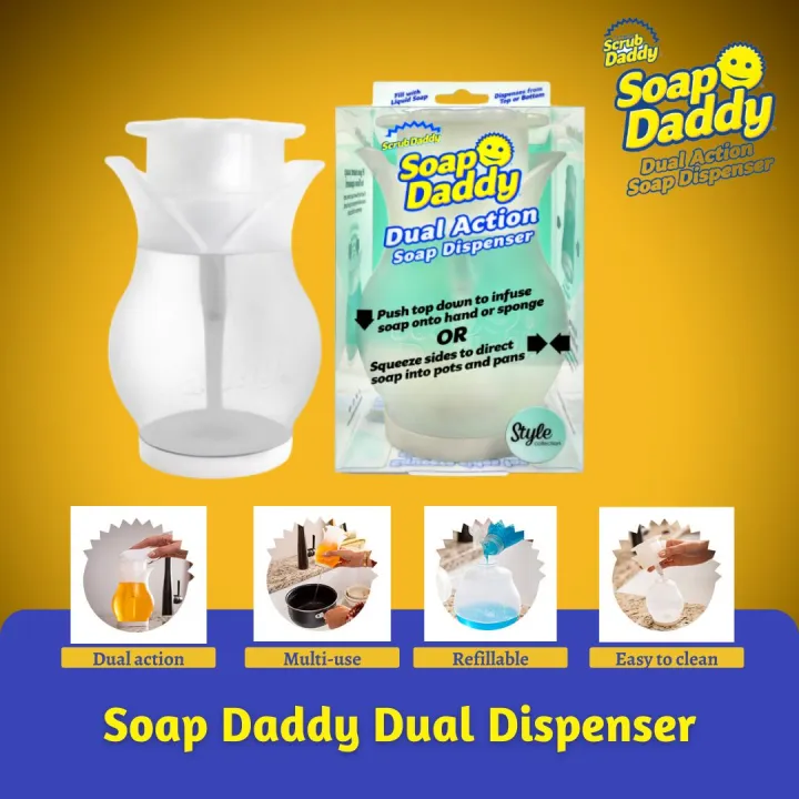 Soap Daddy Dual Action Dispenser by Scrub Daddy Lazada