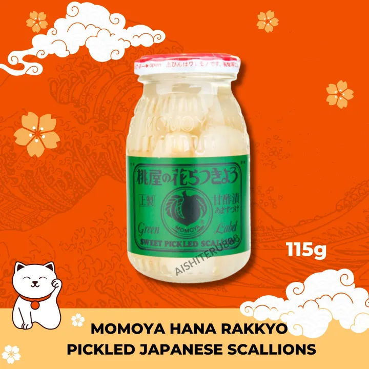 Aishiteru888 Momoya Hana Rakkyo Pickled Japanese Scallions 115g Lazada PH