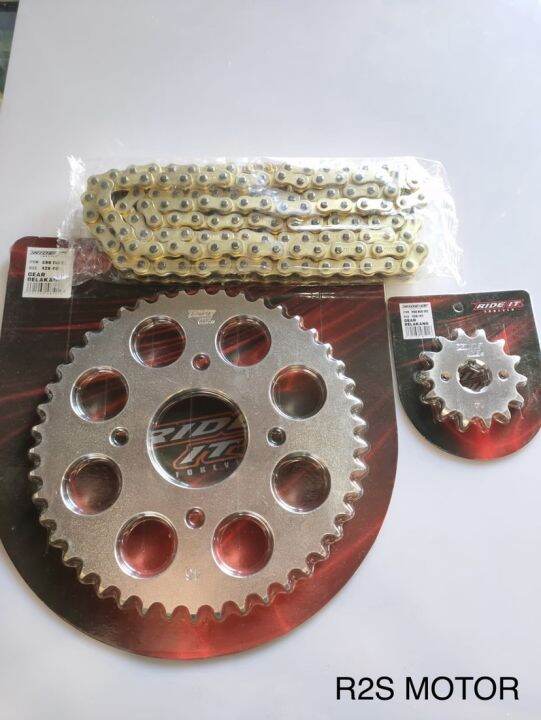 Gear Set Ride It Model SSS 428H CB150R Megapro Megapro New Tiger
