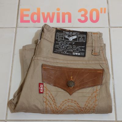 ยีนส์ใหม่ ยี่ห้อ Edwin เอว 30 นิ้ว