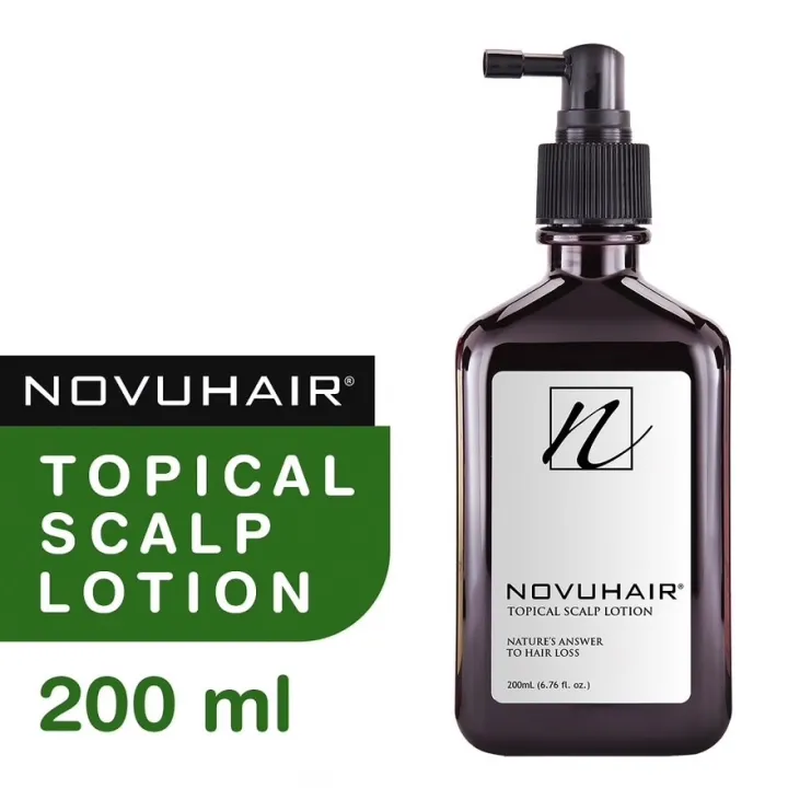 Novuhair Scalp Lotion 200 ml with free Novuhair Shampoo 200 mL Lazada PH
