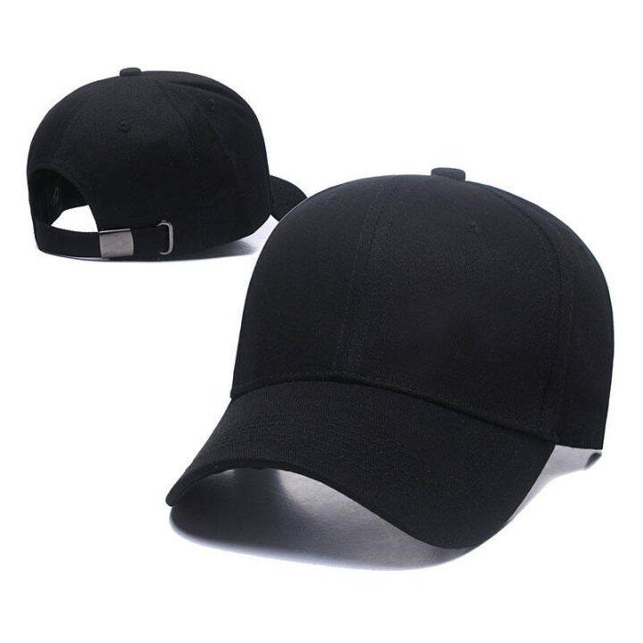 PLAIN BASEBALL CAP BUCKLE ADJUSTABLE FOR ADULT UNISEX Lazada PH
