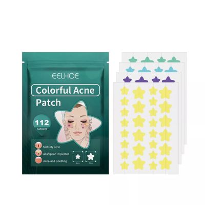 EELHOE Colorful Acne Patch  แผ่นแปะสิว 112 ชิ้น