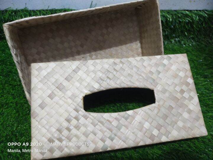 NATIVE BANIG/PANDAN TISSUE BOX Lazada PH