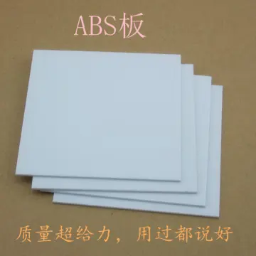 New Industry ABS Plastic Sheet 300*300*0.5mm Black DIY Plastic