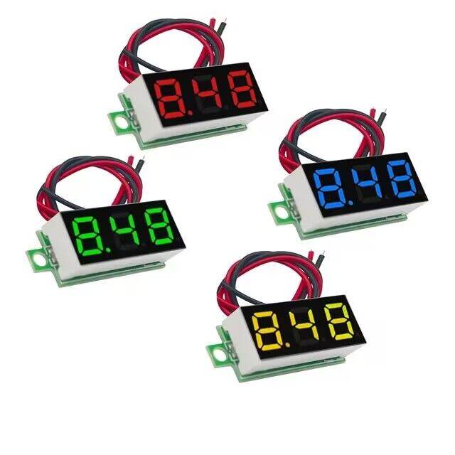 0.28 Inch DC LED Digital Voltmeter 0100V Voltage Meter Auto Car Mobile