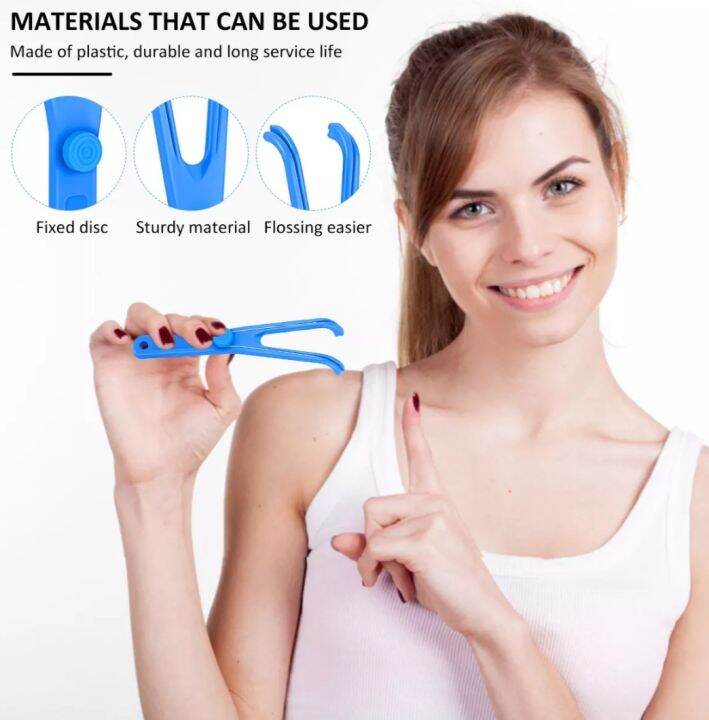 e floss holder hygienic for healthy teeth and gums Lazada PH